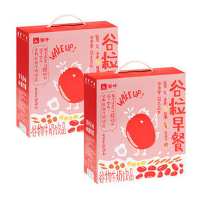 蒙牛 谷物早餐牛奶饮品 250ml*12盒*2箱 44元