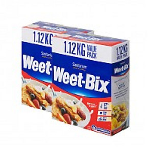 Weet-Bix 谷物原味麦片 1.12kg*2盒 65元(66-10券+9)