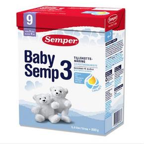 semper 森宝 婴幼儿配方奶粉3段 800g 86元包邮
