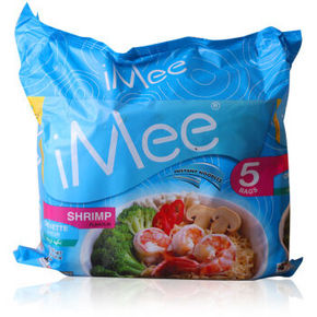 IMee 艾米 泰国进口 虾味方便面 70g*5包 9.9元