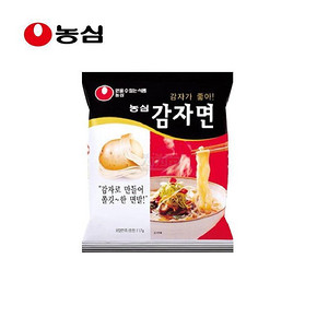 韩国进口 农心 土豆面 非油炸方便面 117g 2.5元