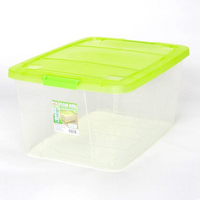 爱丽思  环保塑料盒透明收纳盒 42L  29.9元包邮
