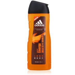 阿迪达斯 男士活力沐浴露 能量400ml 折17元(33.9，199-100)