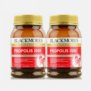 紫色黄金# Blackmores 澳佳宝 蜂胶软胶囊 220粒*2瓶 190元包邮
