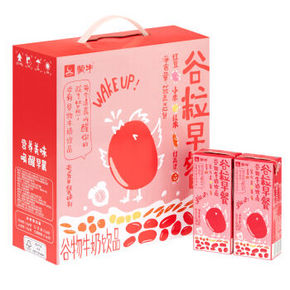 蒙牛 谷物早餐牛奶饮品 250ml*12盒 折19.8元(2件9折)