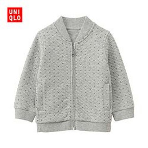 UNIQLO 优衣库 婴儿压线长袖外套 59元