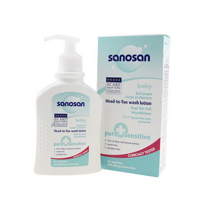 Sanosan 哈罗闪 婴幼儿洗发沐浴露 2合1 200ml 折22.2元(39，199-10)