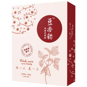 刘涛代言# 豆香韵 纯植物蛋白豆浆粉  400g 折6.9元(2件5折)
