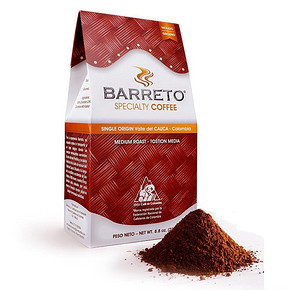 Barreto 芭蕾特 哥伦比亚进口 精品咖啡粉 250g 59元包邮