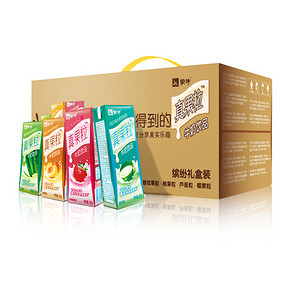 一箱享四味# 蒙牛 真果粒礼盒装 250g*24盒 51.9元包邮