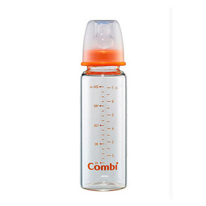 Combi 康贝 婴儿耐热玻璃奶瓶 200ml  14.9元包邮(44.9-30券)