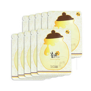 润蜜光滑肌# Papa recipe 春雨 蜂蜜补水面膜10片*2盒 126元(146-20券)