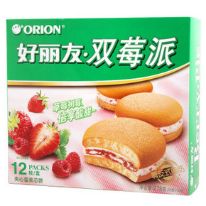 好丽友 双莓派 夹心蛋类芯饼 276g 折8.2元(买1送1)