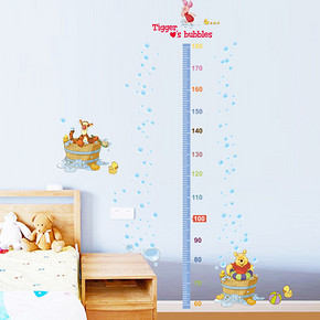 童话世界# 迪士尼 卡通防水米奇儿童房自粘墙贴 5.6元包邮(8.6-3券)