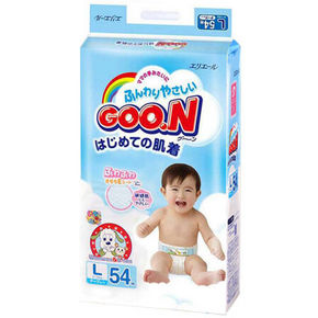 GOO.N 大王 维E系列 婴儿纸尿裤 L54片 80.1元(71+10.1)