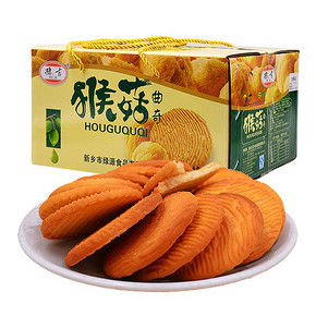 香酥小点# 豫吉 猴菇曲奇饼干2000g 24.9元包邮(29.9-5券)