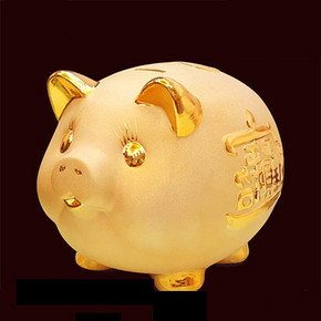 一物两用# 优恩米 金猪存钱罐 6.8元包邮(26.8-20券)