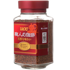 UCC 悠诗诗 职人大师咖啡 红标瓶装 90g 折27.7元(49.9，199-100)