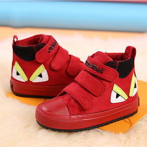 天冷不冻脚# 贝贝冬 儿童小怪兽加绒棉鞋 39元包邮(49-10券)