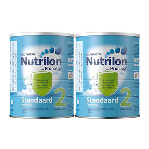 Nutrilon 诺优能 荷兰铁罐牛栏奶粉 2段 800g*2罐 144元包邮(149-5券)