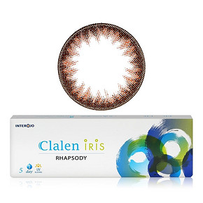 魅惑双眼# Clalen iris 彩色隐形眼镜 5片装 9.9元包邮(59.9-50券)