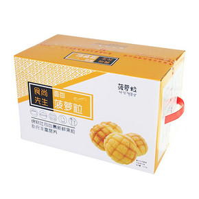 港式风味# 食尚先生 果酱菠萝面包 2斤 19.8元包邮(29.8-10券)