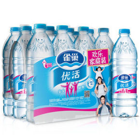 Nestle 雀巢 优活包装饮用水 550ml*12瓶 9.9元
