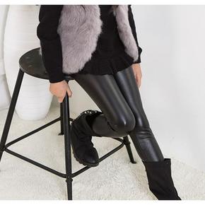 浪莎 女童加绒加厚打底皮裤 19.9元包邮(29.9-10券)