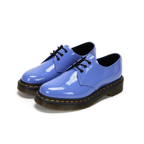 0点开抢# Dr.Martens 3孔系带漆皮皮鞋 279元包邮(299-20券)