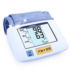 0点开抢# 松下 家用上臂式电子血压计 0点 100元包邮(149-50券+1)
