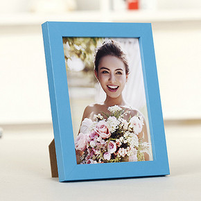 小额红包好去处# 严川框业 实木质挂墙相框摆台  2.2元包邮