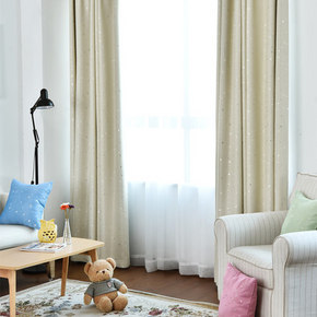 小额红包好去处# 欧德罗 加厚遮阳田园窗帘布 1*1.3m 1.9元包邮