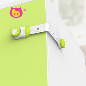 保护宝贝# 棒棒猪 宝宝抽屉安全锁 8.8元包邮(11.8-3券)