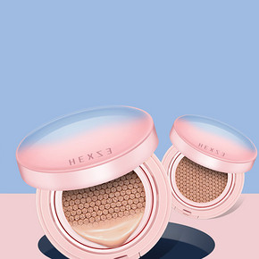 韩熙贞 滋润保湿遮瑕气垫BB霜 15g 39元包邮(59-20券)