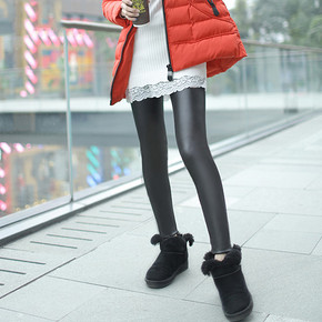 赛嫦娥 秋冬加绒加厚打底皮裤 29元包邮(49-20券)