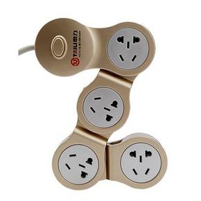 练过瑜伽的# 泰力 带线旋转创意插排 19.8元包邮(39.8-20券)