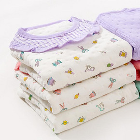 纤丝鸟 儿童纯棉保暖内衣套装 29.9元包邮(39.9-10券)