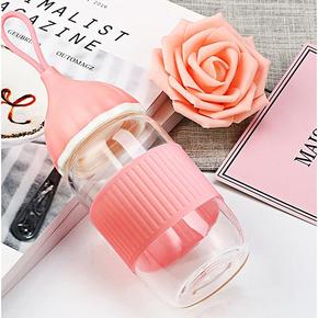 便携易带# 奇古堂 单层隔离玻璃杯 300ml 9.9元包邮(19.9-10券)