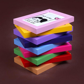 小额红包好去处# 汇创典 创意实木相框画框摆台 2.9元包邮