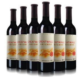 长城 至醇干红葡萄酒 750ml*6瓶 99元包邮