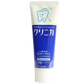 牙垢拜拜# 狮王 CLINICA 酵素牙膏 超爽薄荷 130g 折9.9元(买2免1)