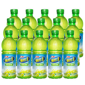 汇源 果粒王 爽粒葡萄 含芦荟颗粒 500ml*15瓶 21.9元