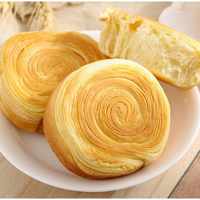 乐锦记 手撕原味软面包 1000g 19.8元包邮(24.8-5券)