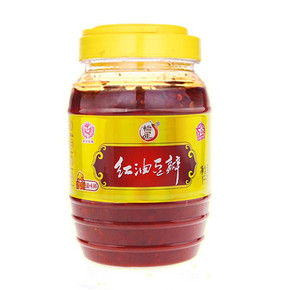 辣菜必备# 恒星 香辣红油豆瓣酱 1000g 9.9元包邮(14.9-5券)