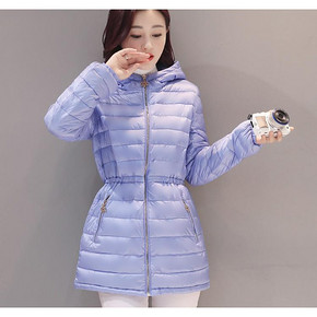 90%含绒量# 鸭鸭 直筒连帽中长款羽绒服 139元包邮(199-60券)