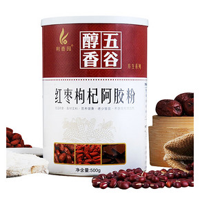 养生好物# 利香园 红枣枸杞阿胶粉 500g 19.9元包邮(39.9-20券)