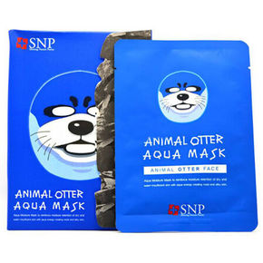 韩国 SNP 面膜贴海豹动物面膜贴补水美白 10片盒 折41.4元(62,199-100)