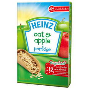 Heinz 亨氏 婴幼儿辅食 燕麦苹果米糊 125g 折10.7元(17.9，199-100)