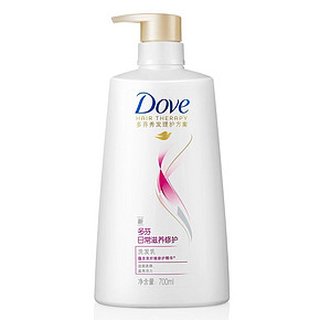 DOVE 多芬 日常滋养修护洗发乳 700ml 折27.6元(199-100)