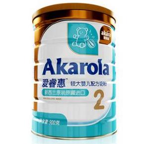 Akarola 爱睿惠 婴儿牛奶粉 2段 900g 29.9元包邮
